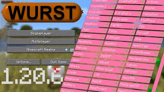 DOWNLOAD WURST Hacked Client  1206  Minecraft Java Edition [upl. by Maryann536]