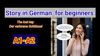 LearnGermanwithstory learngerman germanforbeginners germana1examgoetheinstitute  Story1 [upl. by Riesman]