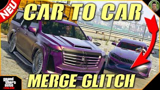 FULL CAR TO CAR MERGE GLITCH  GTA 5 ONLINE BENNY MERGE GLITCH [upl. by Jallier539]