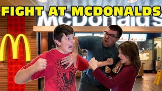 Girl Temper Tantrum Spits In Brothers Food At McDonalds Original [upl. by Margarida]