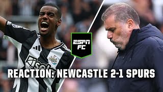 Did the best team LOSE in Tottenham’s defeat to Newcastle 😬  ESPN FC [upl. by Mariette980]