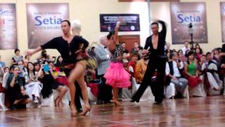 Latin Open Professional Final Cha Cha MALITOWSKI  LEUNIS [upl. by Tertius]