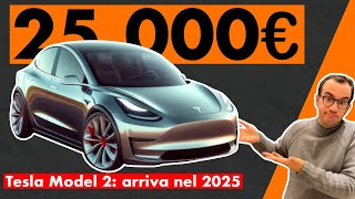 Tesla Model 2 l’elettrica economica arriva nel 2025  News Elettrizzanti EP1 [upl. by Tigram797]