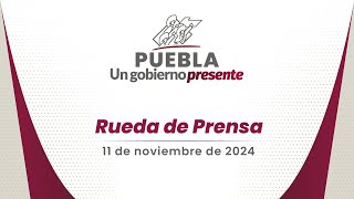 Rueda de prensa 11 de noviembre de 2024 [upl. by Rawdan]