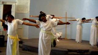 Spiritual Rock Youth Easter Praise Dance [upl. by Eenrahc]