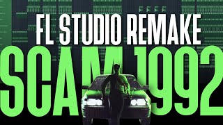 How I made the SCAM 1992 Theme  FL Studio Project Walkthrough [upl. by Amsirp]