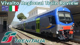 TRENITALIA VIVALTO REGIONALE REVIEW  CIVITAVECCHIA TO ROME  ITALIAN TRAIN TRIP REPORT [upl. by Giselle]