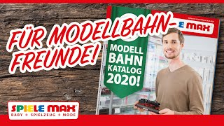 SPIELE MAX ModellbahnKatalog 2020 [upl. by Ahcurb]