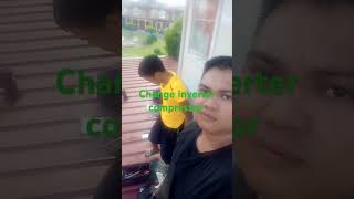 Change Aircon inverter compressor Koppel split type viralvideo [upl. by Zel811]