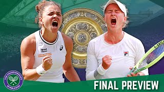 PAOLINI vs KREJCIKOVA Wimbledon 2024 Final Preview amp Prediction [upl. by Aihcila]