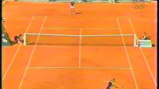 Steffi Graf Forehand Dropshot [upl. by Chernow986]