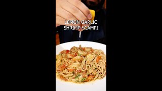 How to make Lemon Garlic Shrimp Scampi recipe [upl. by Htrowslle]