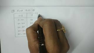 Quartile Deviation  Problems  BSc Statistics [upl. by Alemaj]