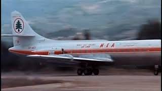 SE 210 Caravelle MEA  Take Off [upl. by Tannie]