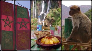 VANLIFE Marokko V  OuzoudWasserfall und Berberaffen  Beste Tajine ever [upl. by Deland]