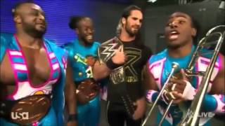 Seth Rollins and the New Day Funny Backstage Segments [upl. by Claudell]