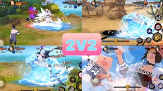 Shizune Summer Limited  2V2 Compilation Gameplay  Naruto Mobile [upl. by Meador305]