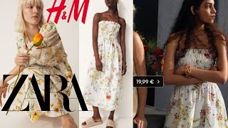 NUEVA COLECCIÓN HampM Y ZARA  VESTIDOS PRIMAVERA VERANO 2021  VESTIDOS BONITOS CÓMODOS [upl. by Guinna367]