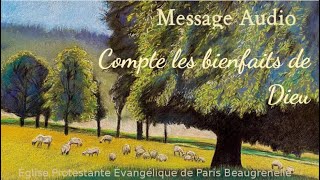 Compte les bienfaits de Dieu [upl. by Terry]