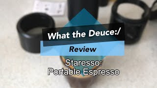 Staresso Portable Espresso Review [upl. by Lamori]