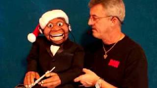 Ventriloquist Holiday Christmas Video with Axtell Puppet [upl. by Graehl]