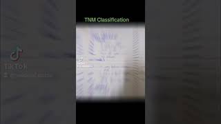 cancer stages  TNM classification youtubeshorts shorts medicalstudent [upl. by Mazlack45]