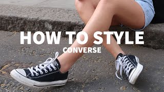 How To Style Converse for Spring amp Summer  Peexo [upl. by Bouton]