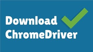 Download ChromeDriver for Selenium [upl. by Combes]