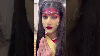 maa Chandra Ghanta🧡🫶🏻 subscribe nandanisharma makeuptutorial music makeup nandnisharma ￼ [upl. by Adlitam]