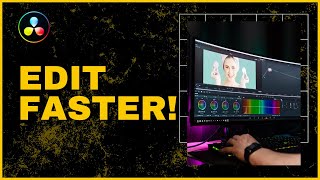 Edit FASTER in Davinci Resolve with these 5 Workflow Tips [upl. by Leahcimauhsoj635]