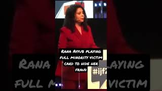 Rana Ayyub Playing Full Minority Victim Card ranaayyub viral [upl. by Isacco]