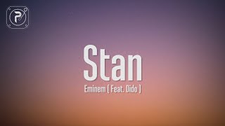 Eminem  Stan Lyrics ft Dido [upl. by Myer]