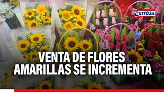 🔴🔵Venta de flores amarillas se incrementa por tendencia en redes sociales [upl. by Assirol28]