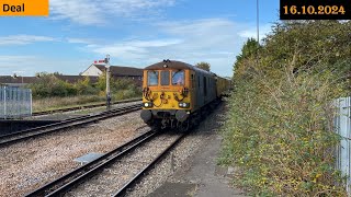 Trains at Deal 16102024 [upl. by Hermann891]