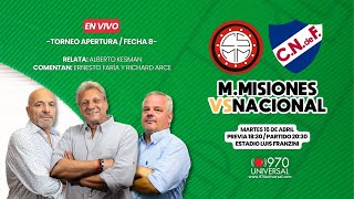 MIRAMAR MISIONES VS NACIONAL EN VIVO  970 UNIVERSAL [upl. by Aihsinyt]