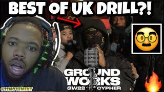 AMERICAN REACTS TO GW22 Groundworks Cypher 2022 Kwengface DA Digga D Booter Bee Billy Billions [upl. by Inalial]