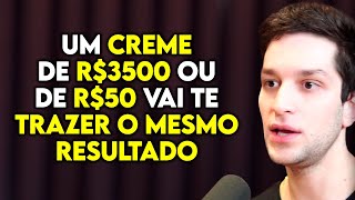 DERMATOLOGISTA EXPÕE A VERDADE SOBRE OS PRODUTOS COSMÉTICOS  Lutz Podcast [upl. by Haldane]