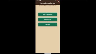 Harmonies Scoring App [upl. by Eelanaj260]