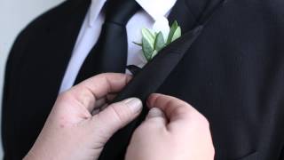 How To Pin A Boutonniere [upl. by Skiba726]