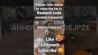 Radium code bgmi 😀😀bgmi bgmi1vs4cluch viralvideo sorts gaming pubg FaithPlayzZzYT [upl. by Oina]