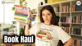 Book Haul 33 📚 10 carti noi de la Bookzone [upl. by Iraj]