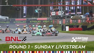 BNL Karting Series Round 1 2024 Sunday Livestream [upl. by Atimad773]