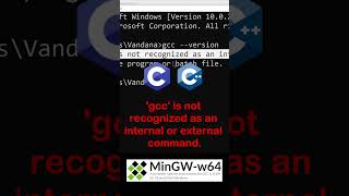 Install MinGW Compiler in a Minute Windows CC MinGW Download 2022 shorts viral ytshorts [upl. by Halbeib]