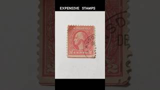 Expensive Postage Stamps ytshorts oldandrarestampscollection [upl. by Morgen]