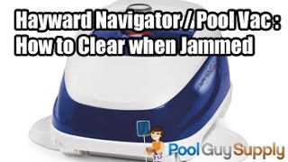 How to Clear a Jammed Hayward Pool Vac [upl. by Power]