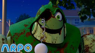 Scary Night Time Troubles 🧟  ARPO The Robot  Funny Kids Cartoons  Kids TV Full Episodes [upl. by Bucky525]