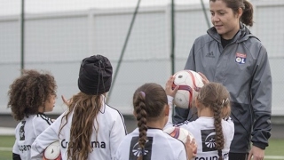 Focus sur l’Ecole de foot féminine de l’OL à Meyzieu  Olympique Lyonnais [upl. by Nanfa]