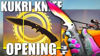 I OPENED A KUKRI KNIFE x100 KILOWATT CASE UNBOXING  TDMHeyzeus [upl. by Tail444]