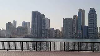 Buhaira corniche Sharjah United Arab Emirates [upl. by Nnauol]