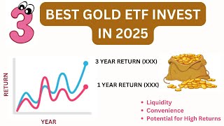 Best Gold ETF  Best Gold ETF to buy  Best Gold ETF for long term investment [upl. by Eetnod]